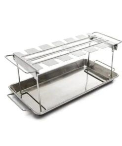 Broil King Stainless Steel Wing Rack Roaster with Pan