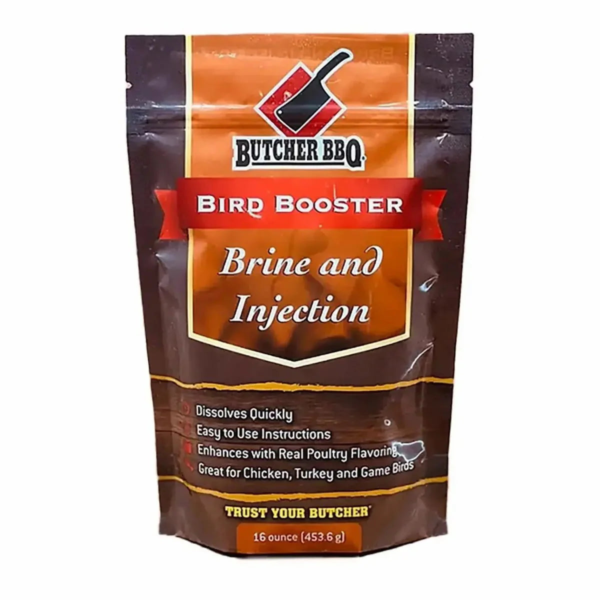 Butcher BBQ Bird Booster Brine and Injection for Chicken and Turkey