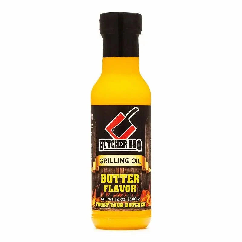 Butcher BBQ Grilling Oil. Butter Flavor