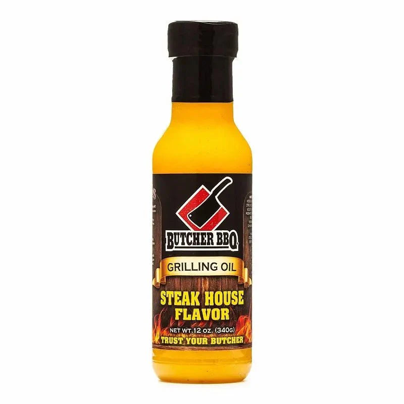 Butcher BBQ Grilling Oil. Steakhouse Flavor