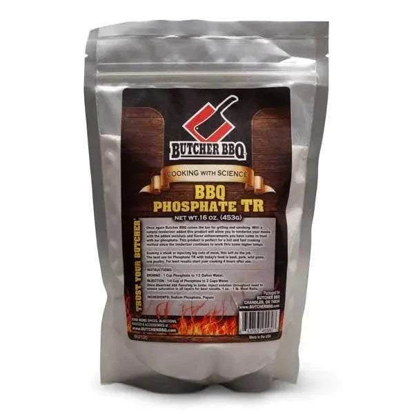 Butcher BBQ Phosphate Injection with Tenderizer. 16 oz.