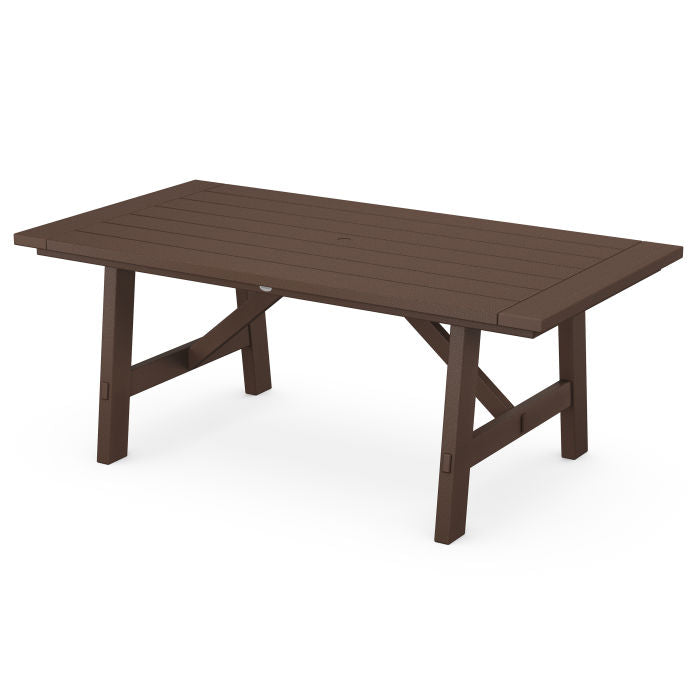 Polywood: Rustic Farmhouse 39 x 75 Dining Table - Image 14