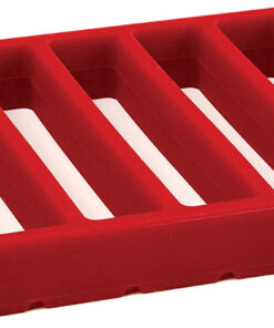 Norpro. Red Rectangle Silicone Roasting Rack. 1 EA