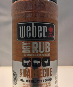 Weber Savory Barbecue Dry Rub. 13.5 Ounce