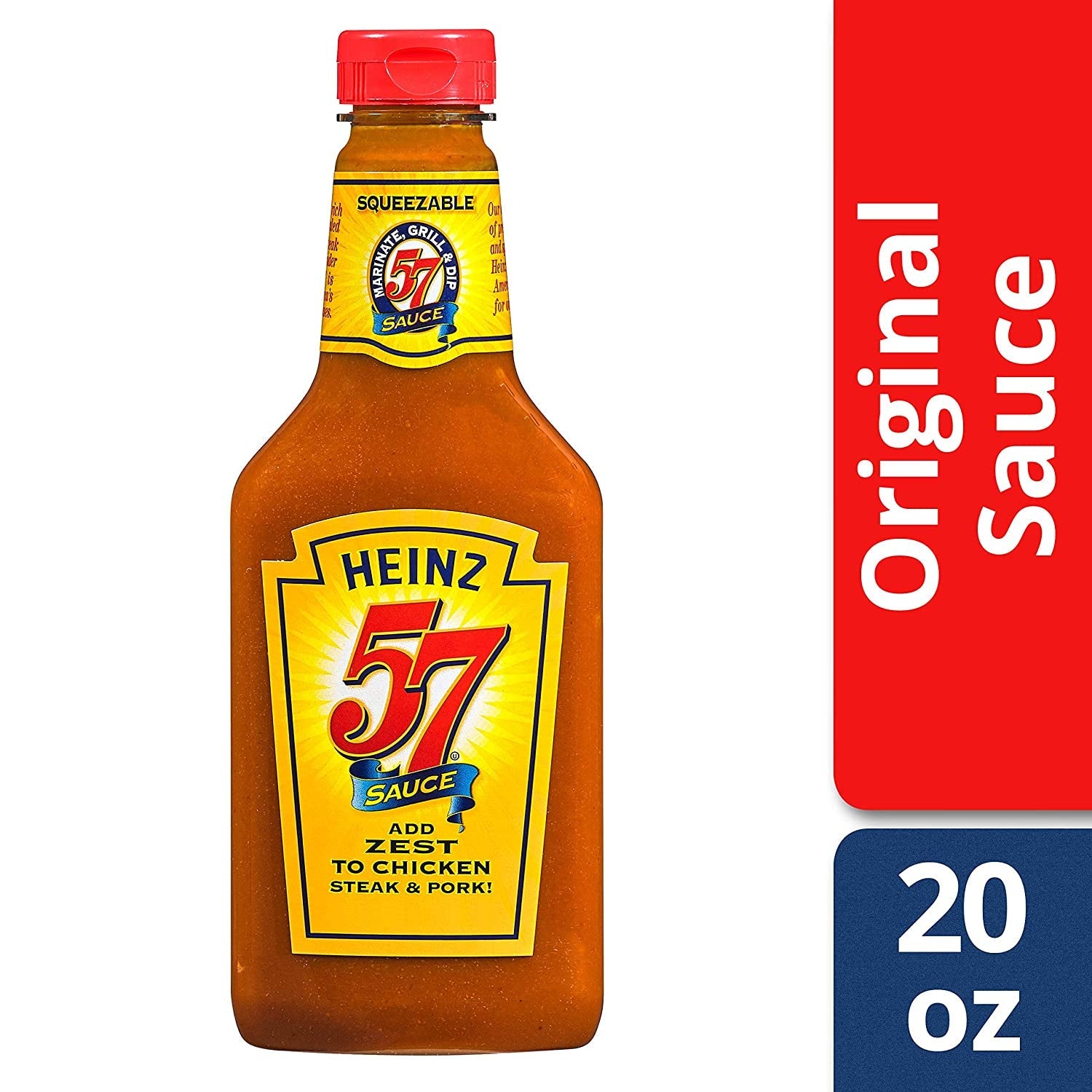 Heinz 57 Original Sauce (20 Oz Bottle) - Image 2