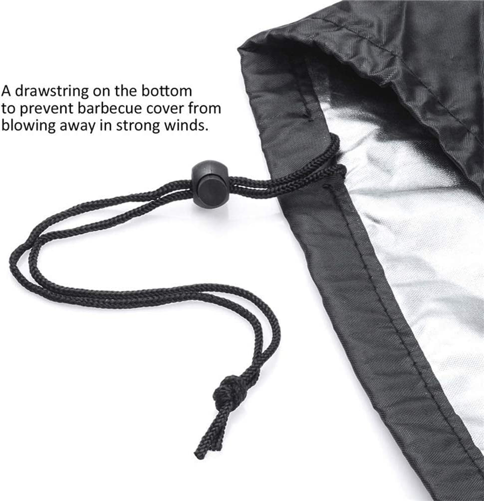 Samhe Grill Cover. 75-Inch Waterproof UV Resistant Heavy Duty BBQ Gas Grill Cover for Nexgrill Brinkmann Weber Char-Broil and More - Image 7