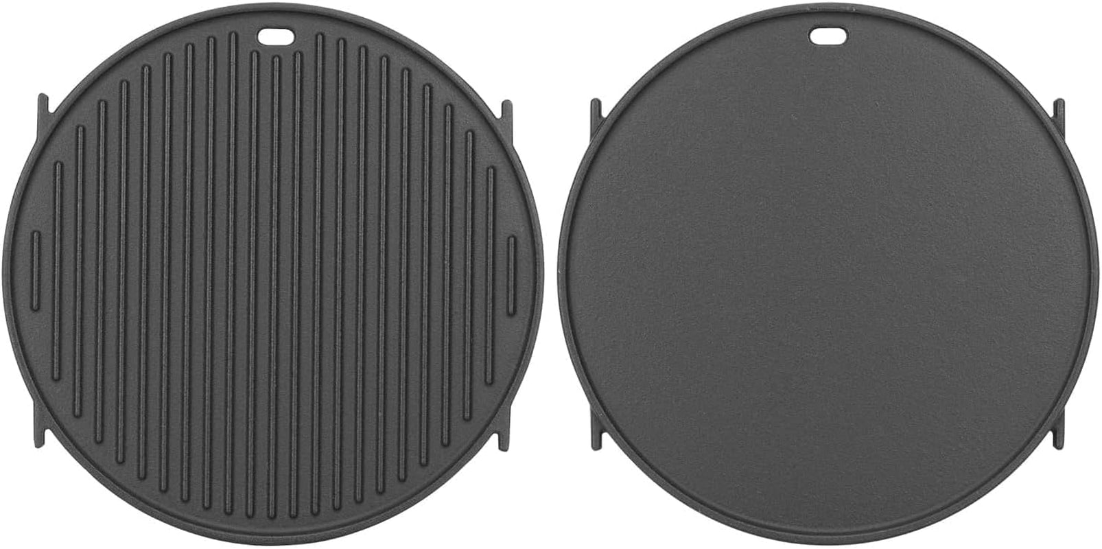 8834 Cast Iron Griddle for Weber Gourmet BBQ System Sear Grate. Griddle for 22-Inch Weber Kettle Premium/Charcoal Grill 22 Smokers. for Kettle Charcoal Grill Grate 22 Inch Diameter 12 - Image 8
