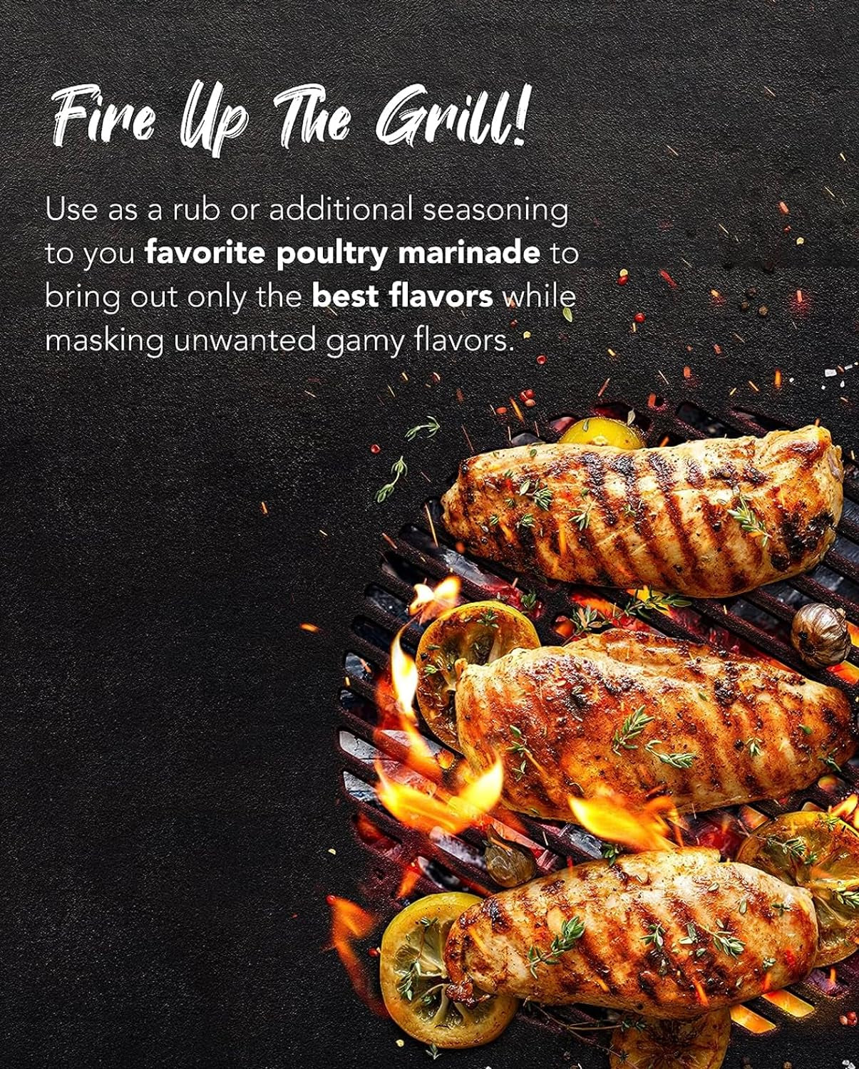 Chicken BBQ Spicy Rubs 4.93 OZ + Chicken BBQ Mild Rubs 7.05 OZ + Multi Purpose BBQ Spicy Rubs 5.64 OZ + Multi Purpose BBQ Rubs 5.64 OZ - Image 6