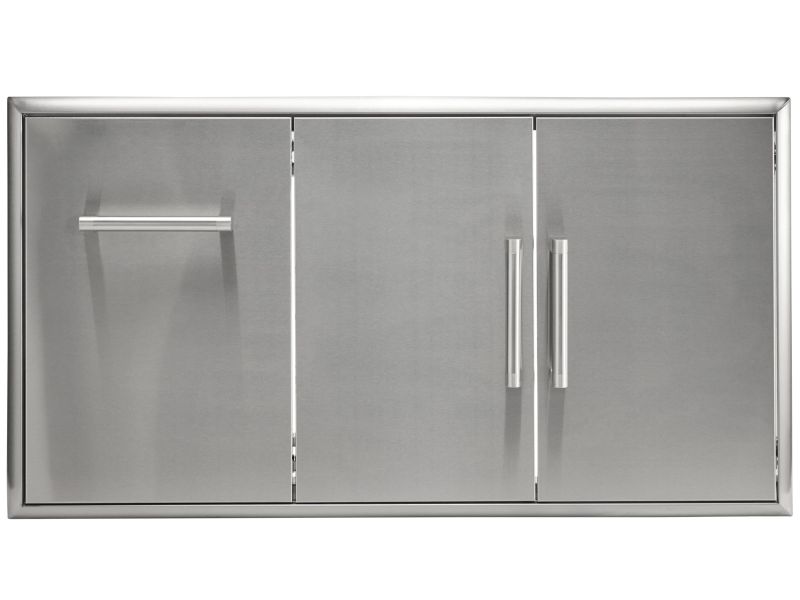 Coyote Grills: 45 Double Access Doors With Roll Out Trash