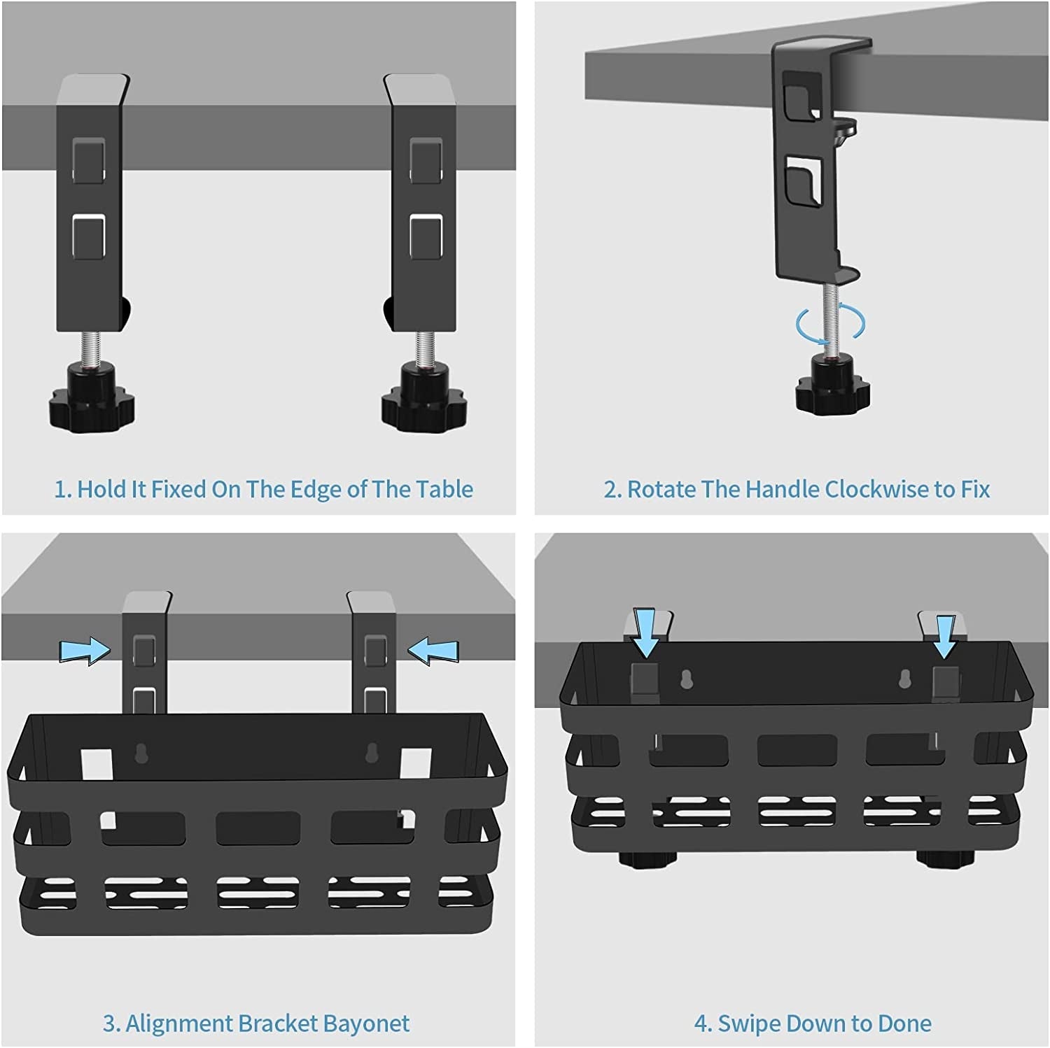 Griddle Caddy for 28/36 Blackstone Griddles/Prep Cart Space-Saving Grill Caddy No-Punch Installation of Blackstone Griddle Accessories Blackstone Griddle Caddy Is Compatible with Any Countertop - Image 4