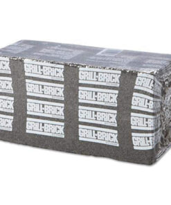 Grill-Brick Grill Cleaner GB12. 12 Pack of 3.5 in X 4 in X 8 in Grill Bricks. Heavy Duty. Cleans Away Carbonized Grease and Oil. Flat Top Griddle Cleaning. Commerical Kitchen