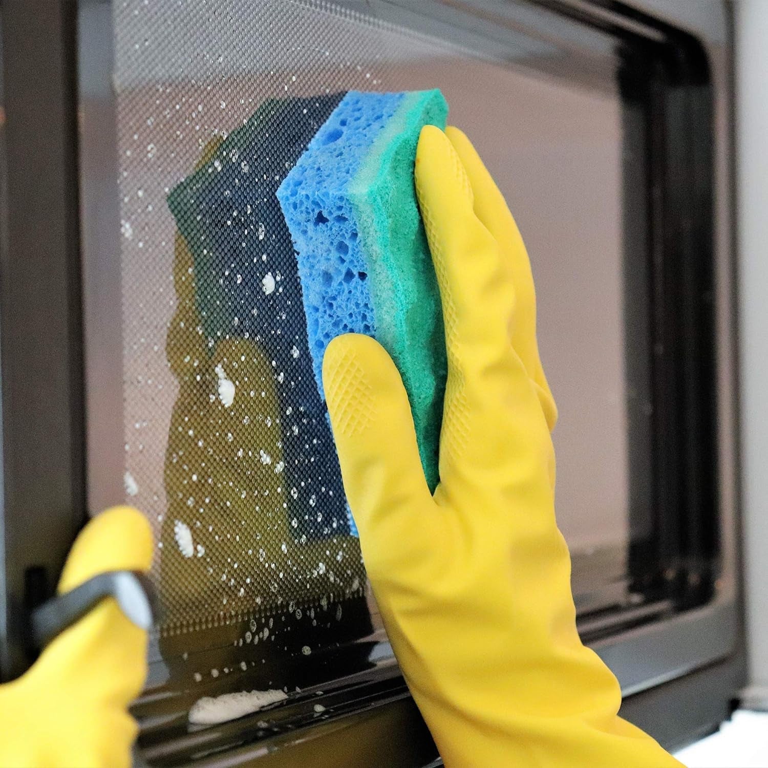 Handsaver Rubber Gloves for Kitchen and Household Cleaning (3 Pairs) - Image 3