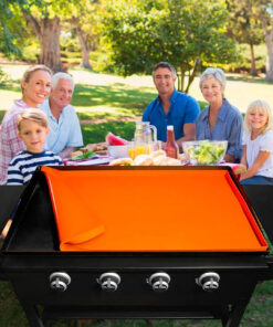 36 Heavy Duty Silicone Grill Mat for 36 Blackstone Griddle Accessories Griddle Mat.Grill Mats for Outdoor Grill Deck Protector.Reusable Grill Covers