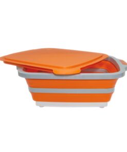 Drip EZ: XL Collapsible BBQ Prep Tub W/ Lid