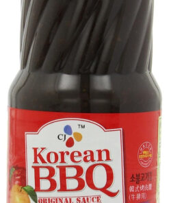 CJ Korean BBQ Sauce. Hot & Spicy (Chicken & Pork). 29.63-Ounce Bottles (Pack of 4)