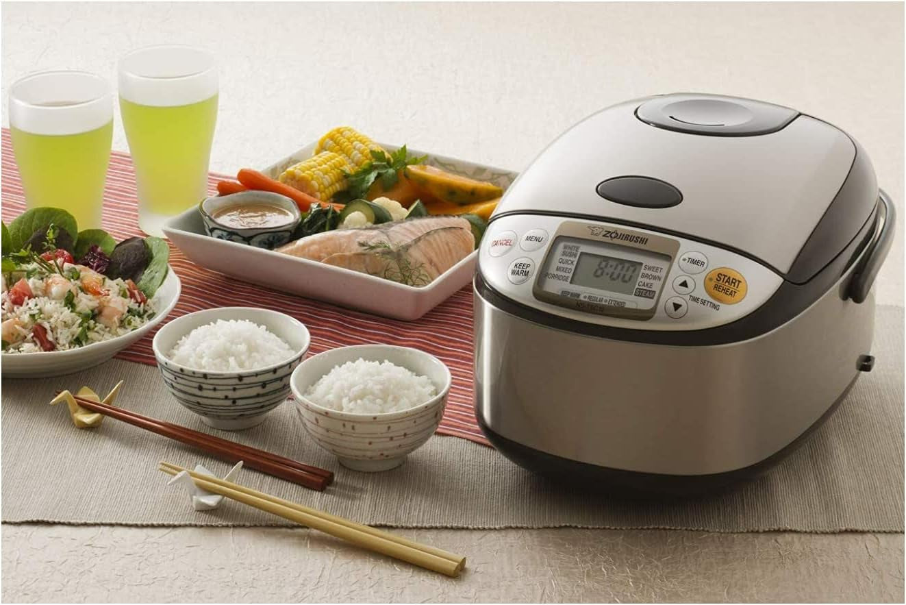 Zojirushi NS-TSC10 5-1/2-Cup (Uncooked) Micom Rice Cooker and Warmer. 1.0-Liter - Image 5