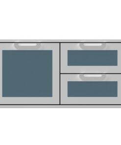 Hestan: 42 Double Drawer and Storage Door Combo