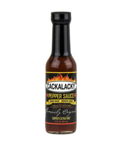 Cackalacky Pepper Sauce Super Extra Hot. 5oz