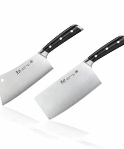 Cangshan 2PC Black Cleaver Set German Steel