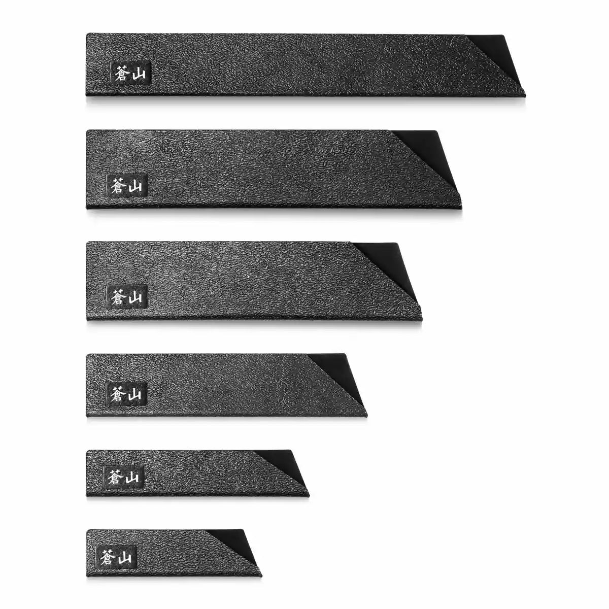 Cangshan Black 6-Piece Knife Edge Guard Set