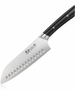Cangshan Helena Series 7-inch Santoku Knife. Black