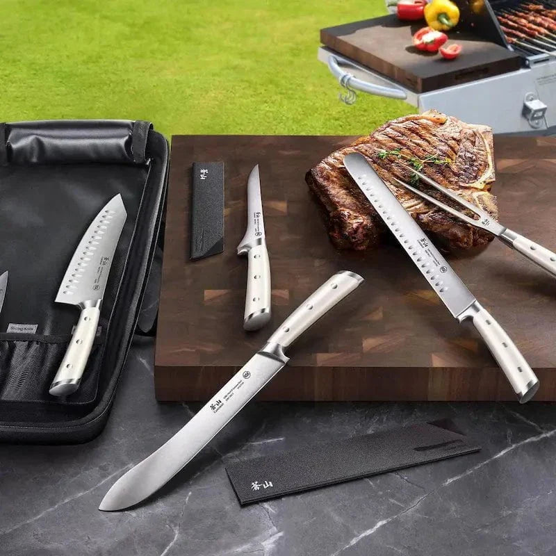 Cangshan S1 Series White 7-piece BBQ Knife Set - Image 5