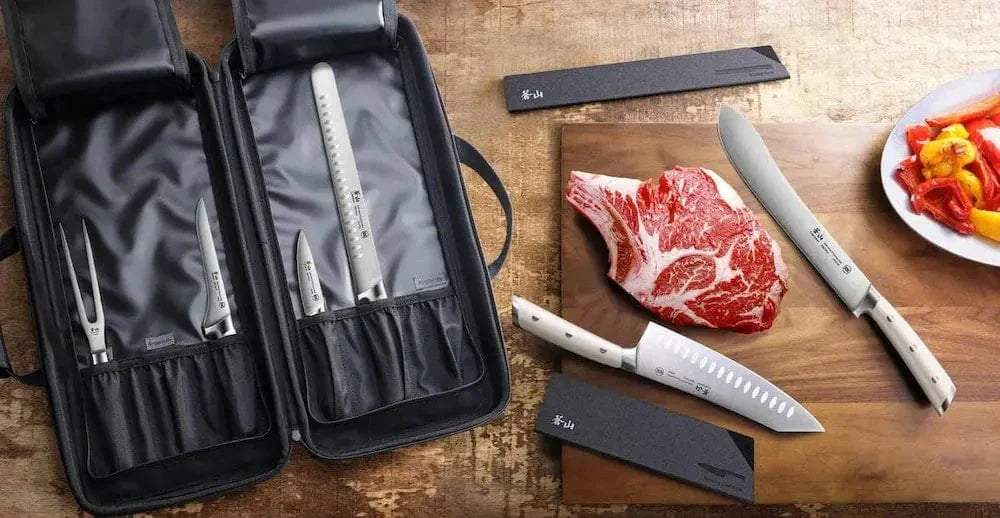 Cangshan S1 Series White 7-piece BBQ Knife Set - Image 3