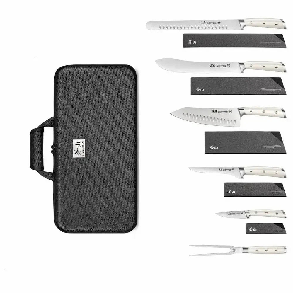 Cangshan S1 Series White 7-piece BBQ Knife Set