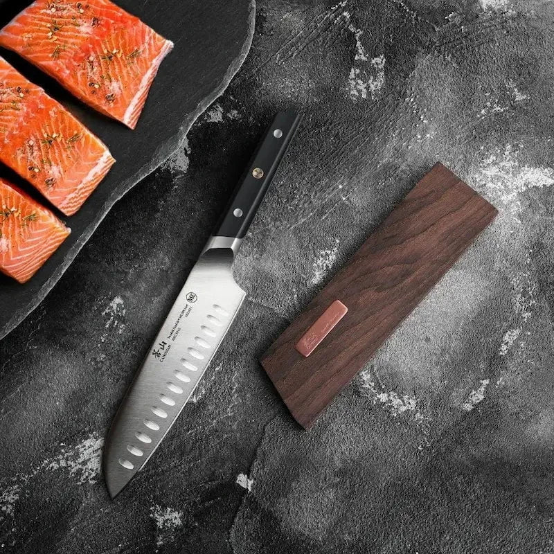 Cangshan TC Series 7in Santoku Knife with Sheath - Image 2