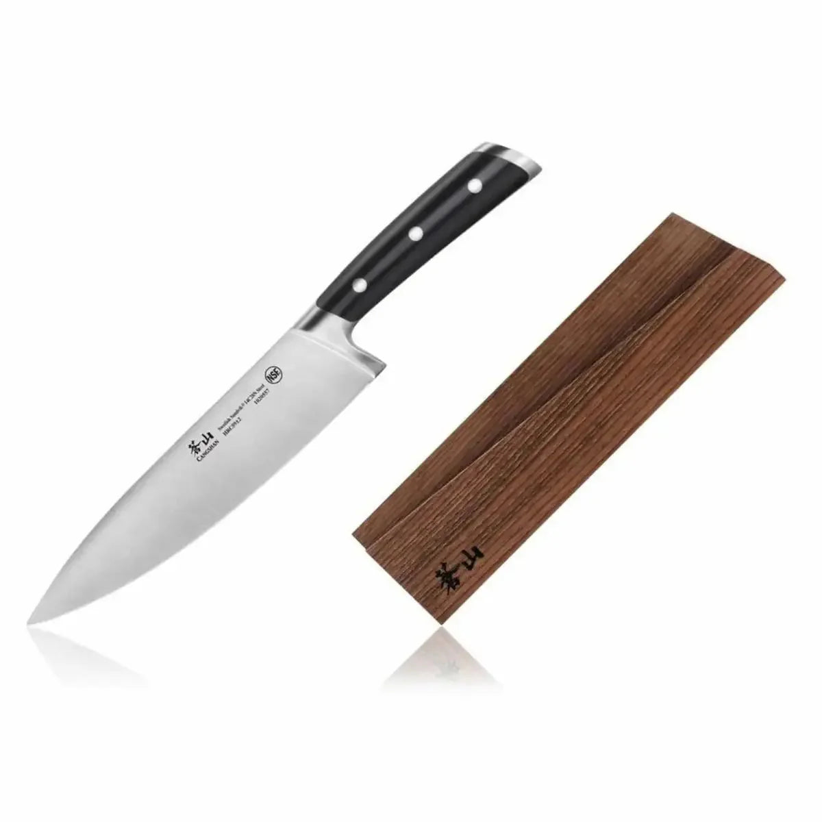 Cangshan TS Series 8in Chef Knife with Sheath