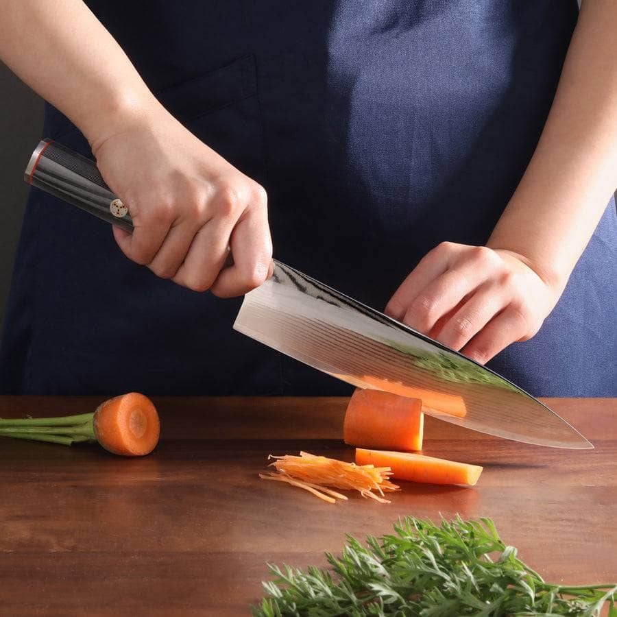 Cangshan Yari 8-inch Chef's Knife with Sheath - Image 4