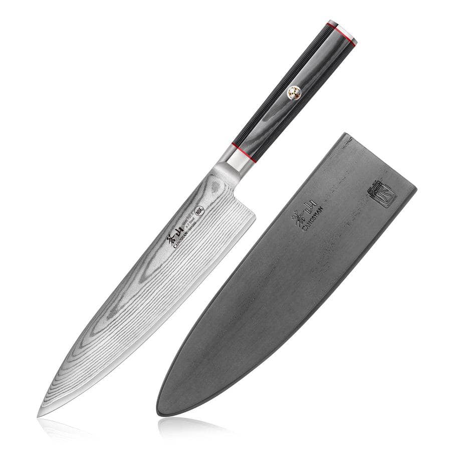 Cangshan Yari 8-inch Chef's Knife with Sheath