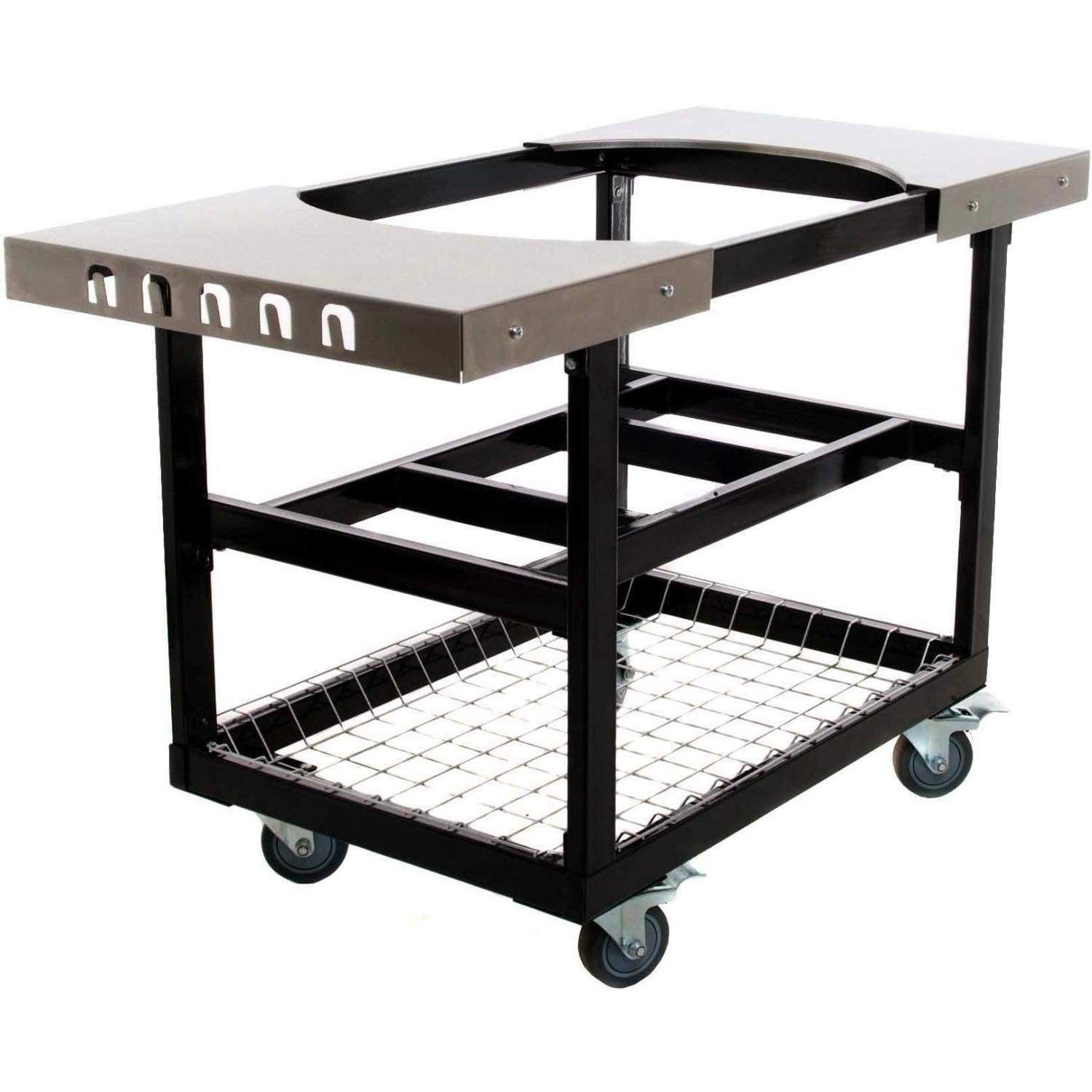 Primo Grills: Cart Base with Basket and SS Side Shelves for XL 400. LG 300 - Image 2