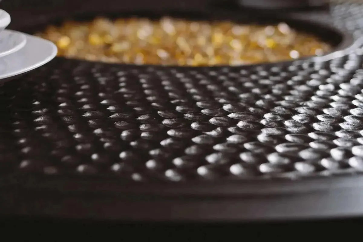 Castelle Classical 49 Round Fire Pit Dining Table with Forged Top and Antique Dark Rum Finish - Image 6