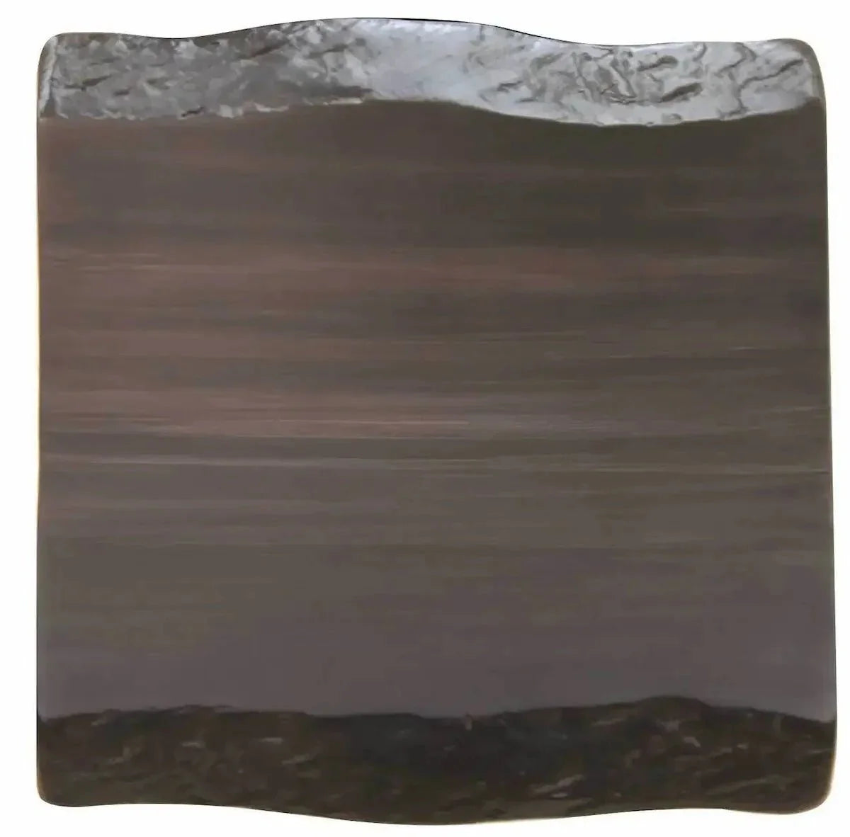 Castelle Classical 49 Round Fire Pit Dining Table with Live Edge Driftwood Top and Antique Dark Rum Finish - Image 2