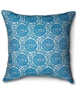 Casual Cushion 15 Throw Pillow in Fossil Chambray