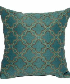 Casual Cushion 15 Throw Pillow in Vibe Agean