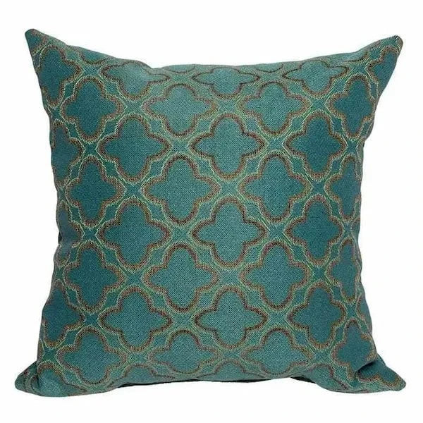 Casual Cushion 15 Throw Pillow in Vibe Agean
