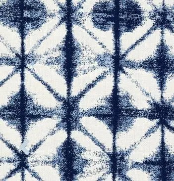 Casual Cushion 22 Throw Pillow in Midori Indigo - Image 2