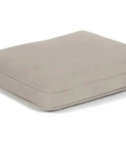 Casual Cushion Deluxe Dining Seat Cushion in Cast Silver