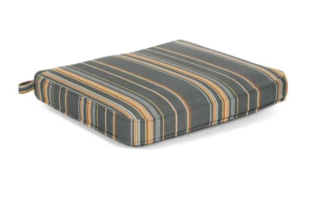 Casual Cushion Deluxe Dining Seat Cushion in Stanton Greystone - Image 2