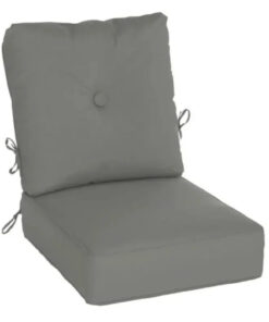 Casual Cushion Estate Series Deep Seating Club Cushion in Canvas Charcoal