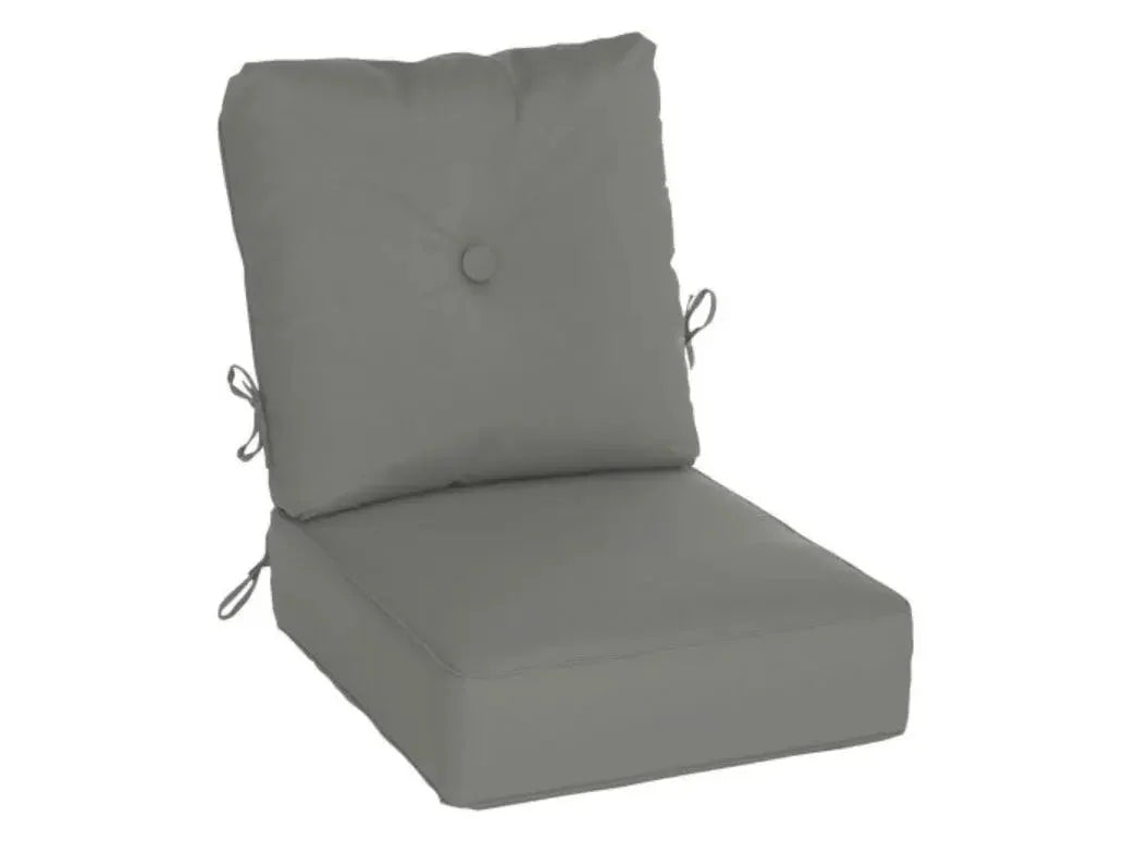 Casual Cushion Estate Series Deep Seating Club Cushion in Canvas Charcoal