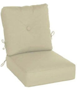 Casual Cushion Estate Series Deep Seating Club Cushion in Preserve Oatmeal