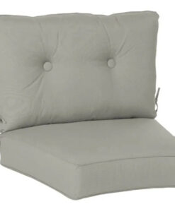 Casual Cushion Estate Series Deep Seating Curved Cushion in Spectrum Dove