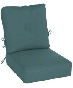 Casual Cushion Estate Series Deep Seating Cushion in Cast Lagoon