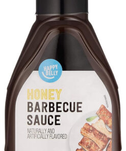 Amazon Brand - Happy Belly Honey BBQ Sauce. Brown. 18 Oz. 1.12 Pound (Pack of 1)