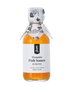 Wangshin Fish Sauce (5 Fl Oz/Aged 2 Years) - Anchovy and Salt Fermented in a Korean Traditional Clay Pot