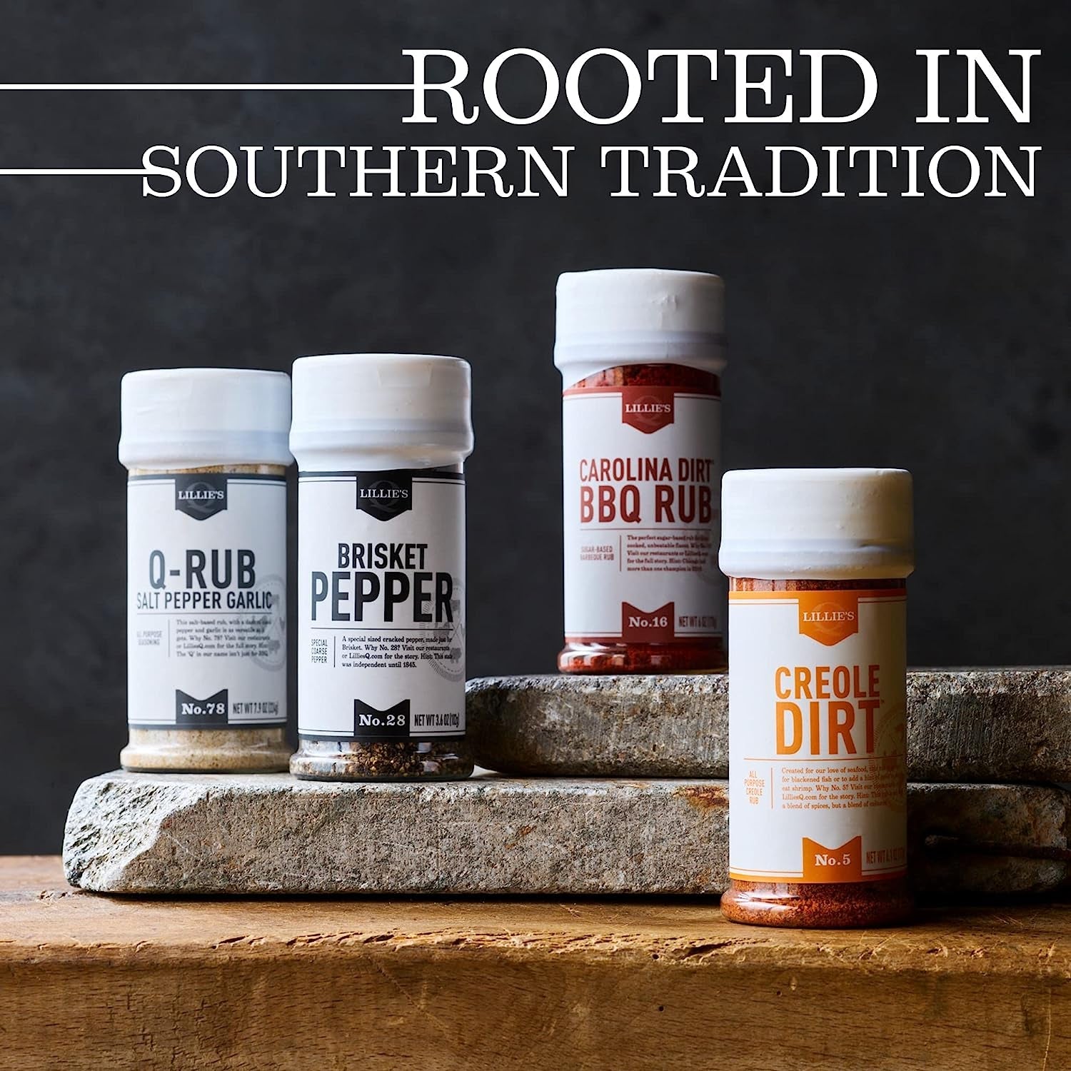 Lillie'S Q - Carolina Dirt BBQ Rub. Sugar-Based BBQ Rub. Traditional Carolina Barbeque Rub. Sweetened Blend of Southern Spices. Perfect Barbeque Seasoning for Ribs. Pork. & Fries (6 Oz. 2-Pack) - Image 7