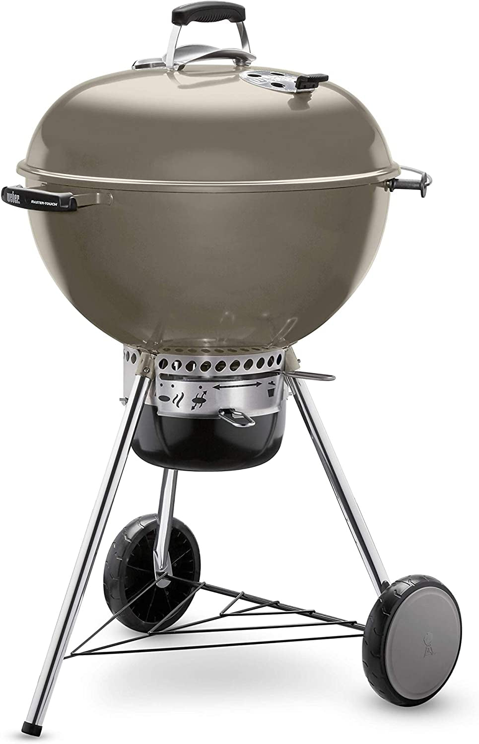 Weber Master-Touch 22 Charcoal Grill. Smoke